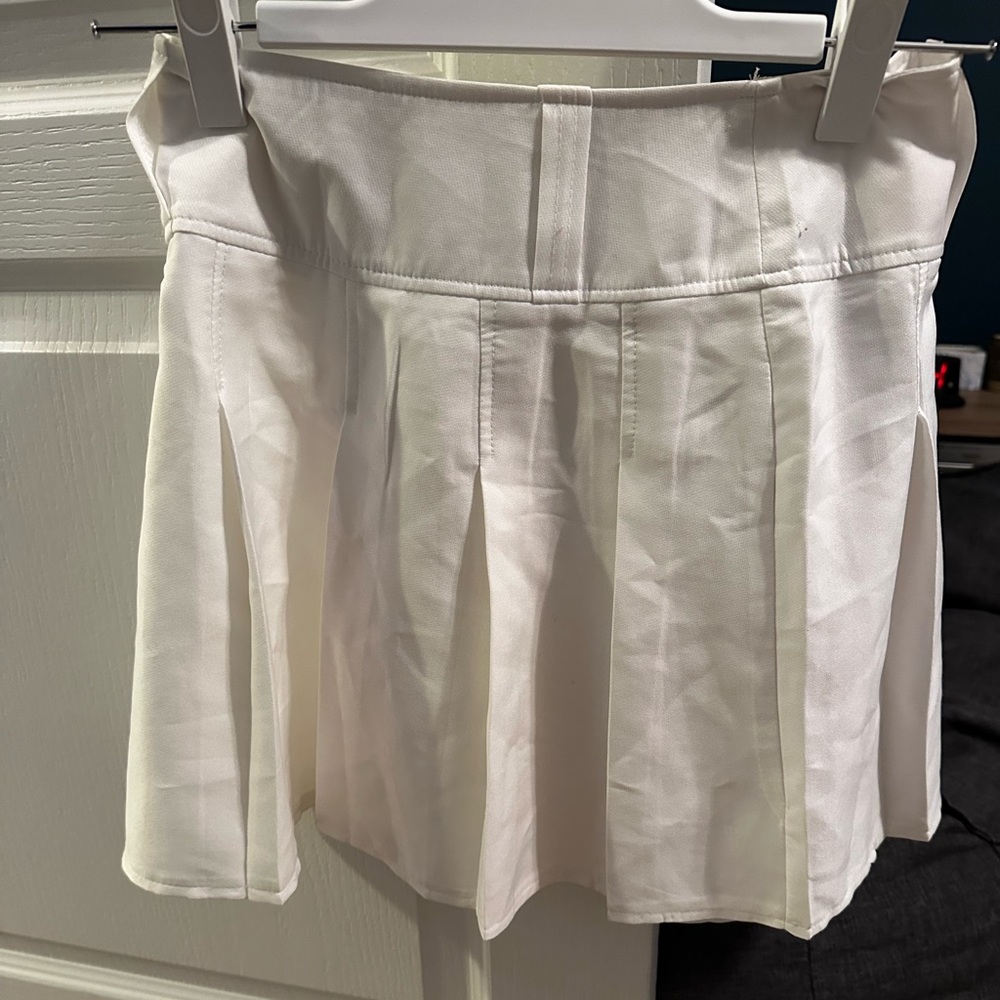 Pleated tennis skirt